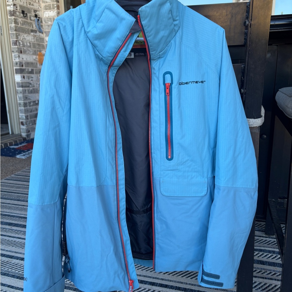 Obermeyer Men's Light Blue Performance Jacket